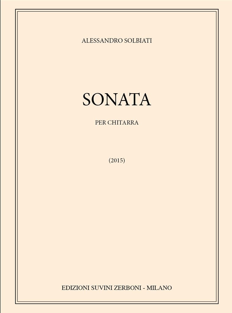 Sonata per chitarra